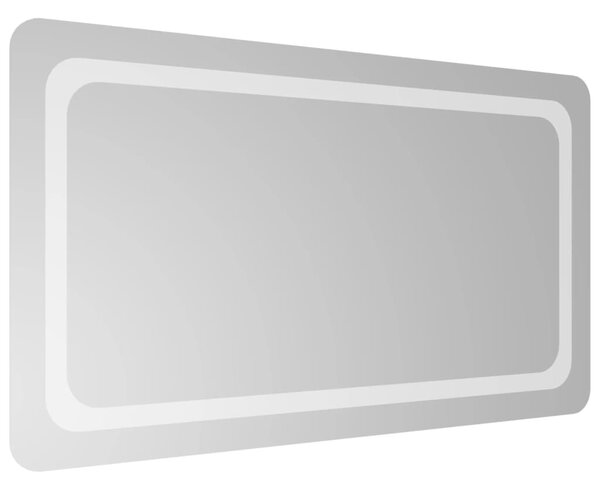 Lustro łazienkowe z LED, 50x90 cm