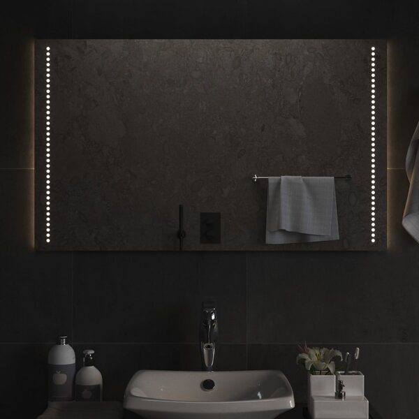 Lustro łazienkowe z LED, 60x100 cm