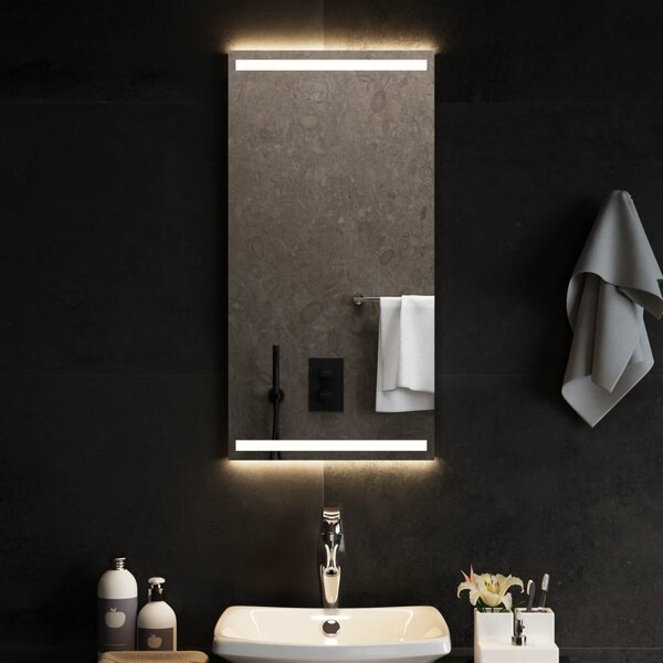 Lustro łazienkowe z LED, 40x80 cm