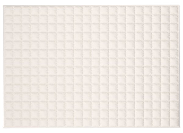 Koc obciążeniowy, kremowy, 137x200 cm, 6 kg, tkanina