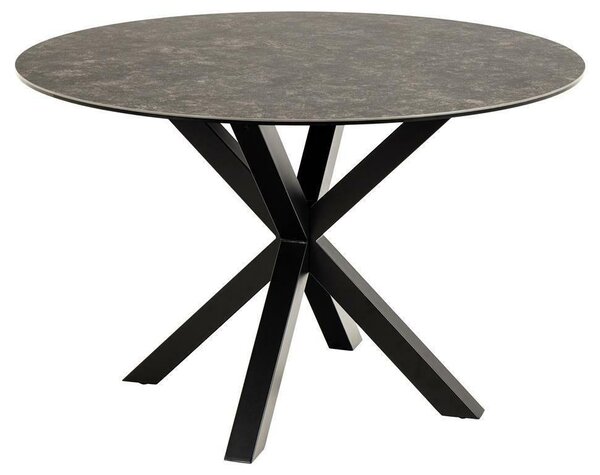 Stół Heaven 120cm MARMUR | CZARNY