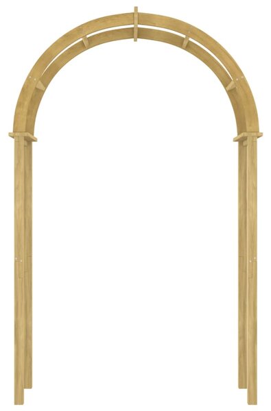 Pergola ogrodowa, 141x97x243 cm, impregnowane drewno sosnowe