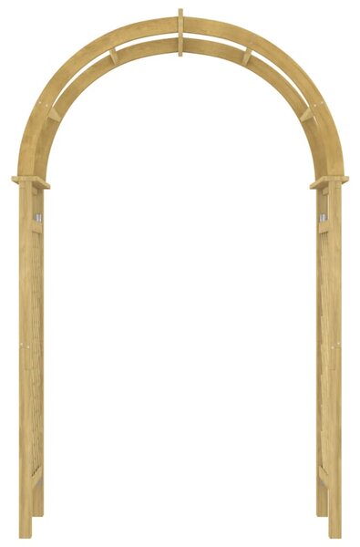 Pergola ogrodowa, 141x97x243 cm, impregnowane drewno sosnowe