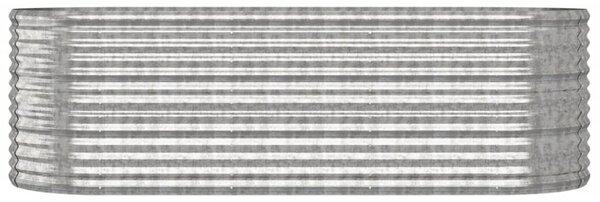 Podwyższona donica, stal ocynkowana 224x80x68 cm