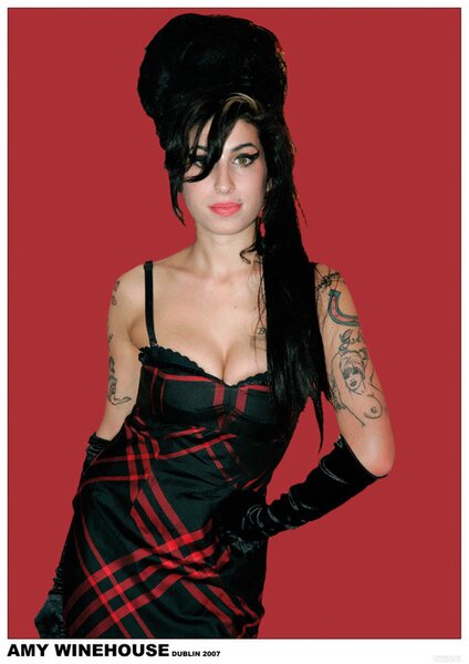 Plakat, Obraz Amy Winehouse - Dublin 2007