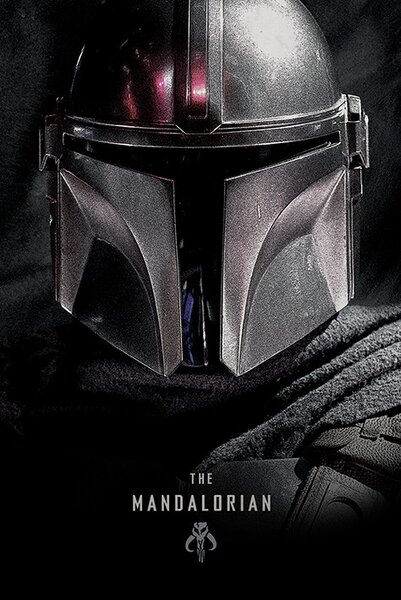 Plakat, Obraz Star Wars The Mandalorian, (61 x 91.5 cm)