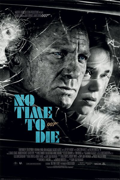Plakat, Obraz James Bond - No Time To Die, (61 x 91.5 cm)