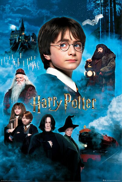 Plakat, Obraz Harry Potter - Kamie Filozoficzny
