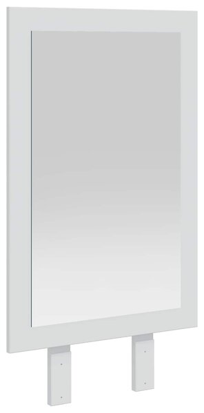 Lustro FAUSKE Biały 43 x 3,5 x 77 cm Prostokątny
