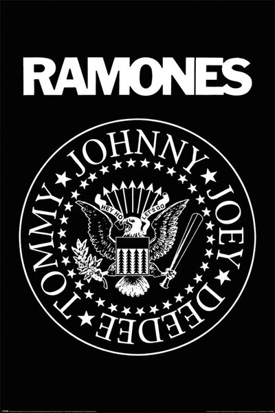 Plakat, Obraz Ramones - Logo, (61 x 91.5 cm)