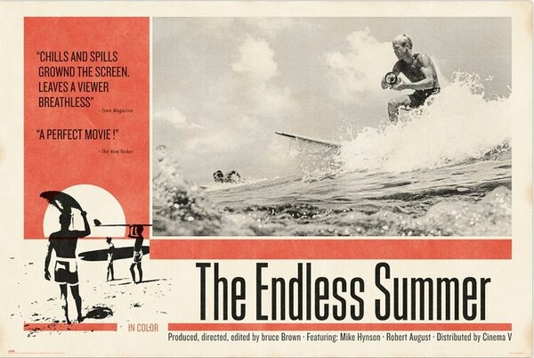 Plakat, Obraz The Endless Summer, (61 x 91.5 cm)