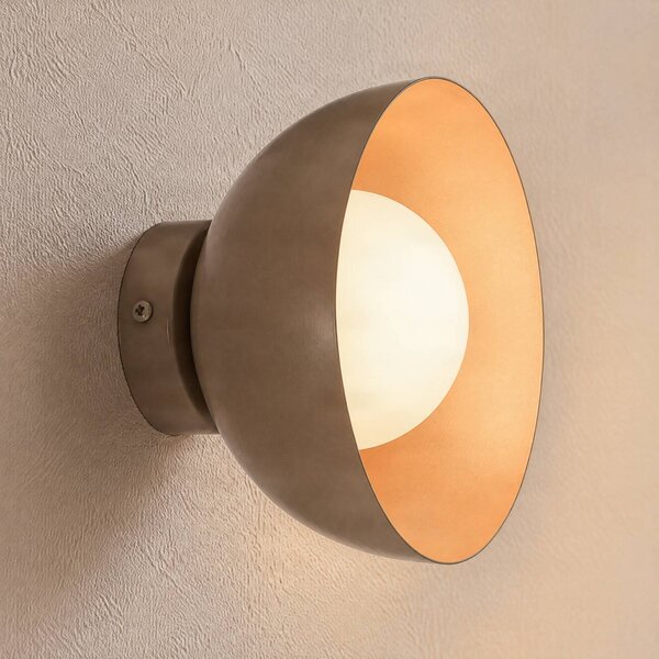 Kinkiet Bibi K1 EMIBIG LIGHTING, możliwość ściemniania, kremowy / amber, salon / jadalnia, szkło, nowoczesny