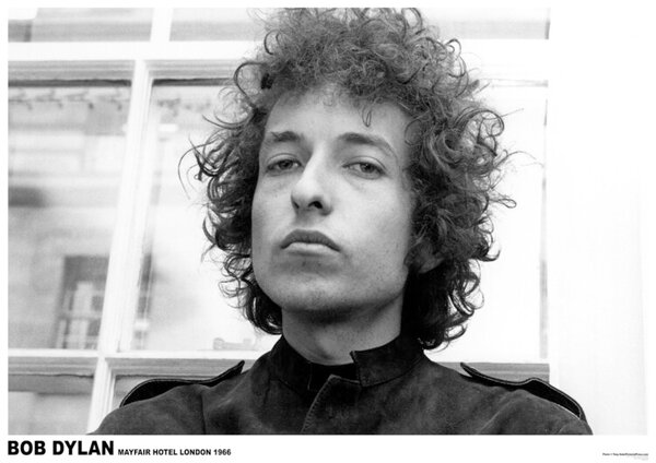 Plakat, Obraz Bob Dylan - Mayfair Face, (84.1 x 59.4 cm)