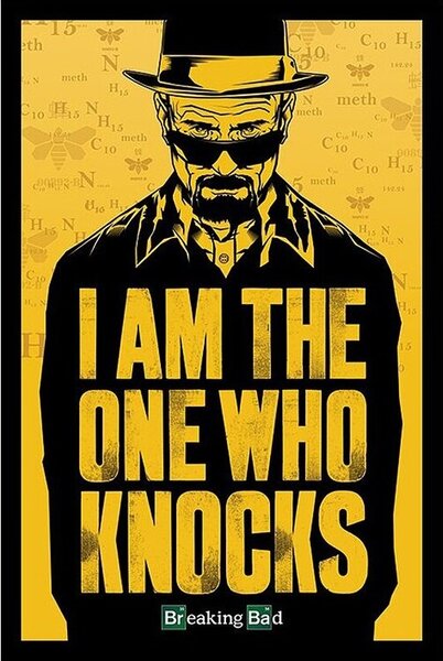 Plakat, Obraz Breaking Bad - I am the one who knocks, (61 x 91.5 cm)