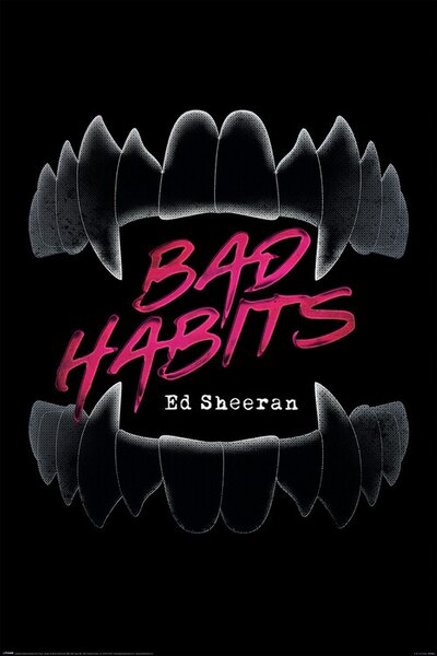 Plakat, Obraz Ed Sheeran - Bad Habits, (61 x 91.5 cm)