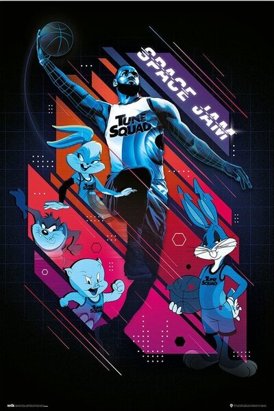 Plakat, Obraz Space Jam 2 - All Characters