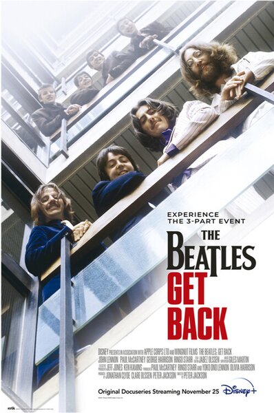 Plakat, Obraz The Beatles - Get Back, (61 x 91.5 cm)