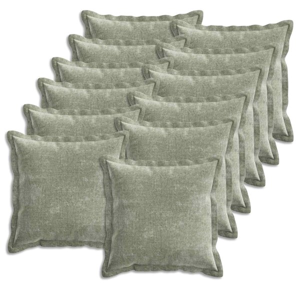 Poszewka na poduszkę 12 pcs HOUTEN zielony 40 x 40 cm
