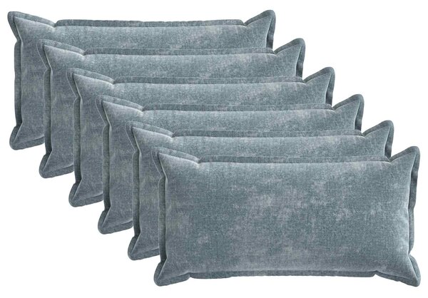 Poszewka na poduszkę 6 pcs HOUTEN Jasnoniebieski 40 x 80 cm