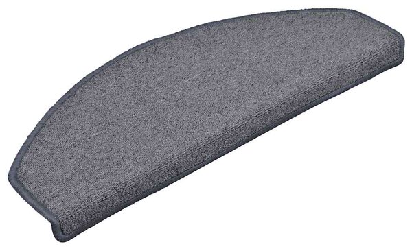 Maty na schody 15 szt. 65x24x4 cm Jasnoszare i niebieskie, półokrągłe, duże