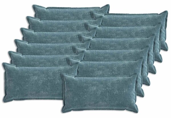 Poszewka na poduszkę 12 pcs HOUTEN niebieski 40 x 80 cm