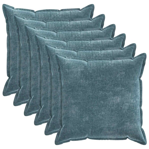 Poszewka na poduszkę 6 pcs HOUTEN niebieski 70 x 70 cm