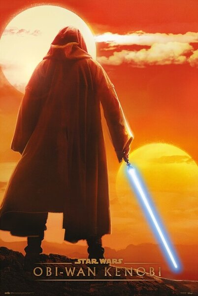 Plakat, Obraz Star Wars Obi-Wan Kenobi - Twin Suns