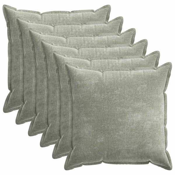 Poszewka na poduszkę 6 pcs HOUTEN zielony 70 x 70 cm