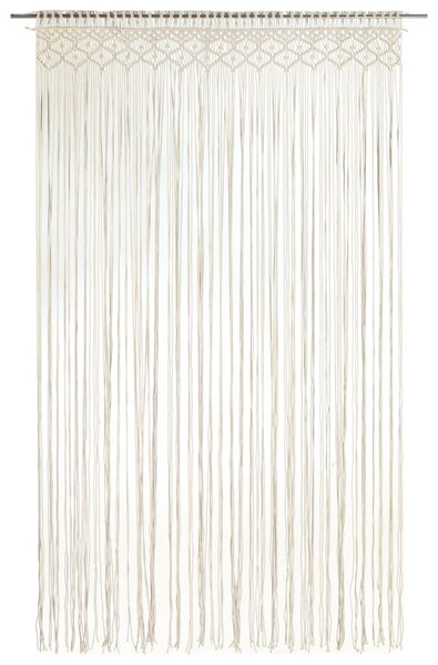 Zasłona z makramy, 140 x 240 cm, bawełna