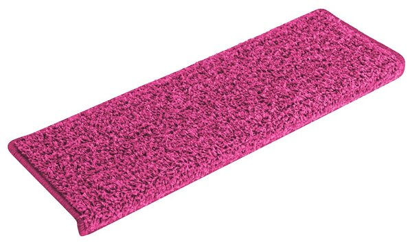 Maty na schody 15 szt. 65x21x4 cm Różowe prostokątne krawędzie