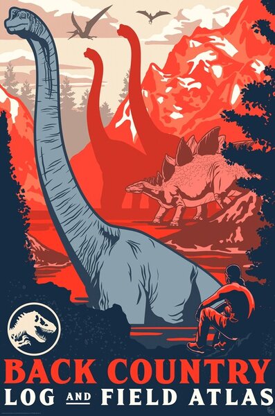 Plakat, Obraz Jurassic World - Back Country