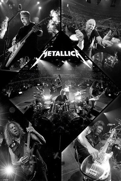 Plakat, Obraz Metallica - live, (61 x 91.5 cm)