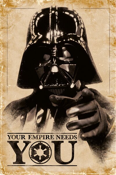 Plakat, Obraz Gwiezdne wojny - Your Empire Needs You, (61 x 91.5 cm)
