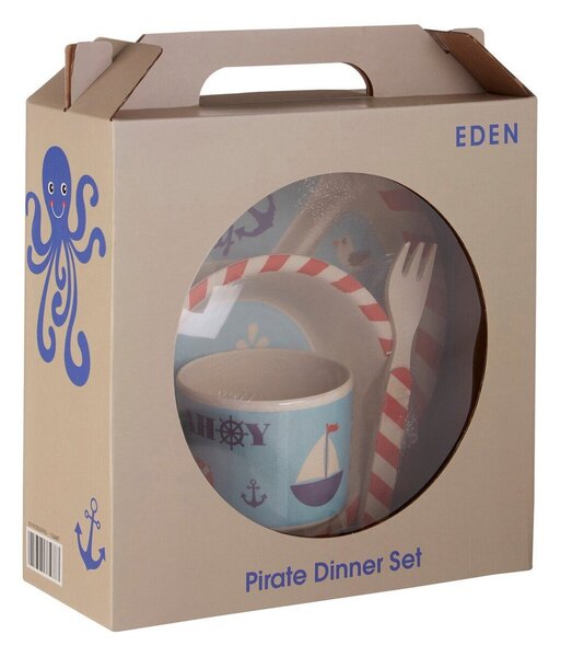 Bambusowy zestaw naczyń dla dzieci 5 szt. Eden – Premier Housewares