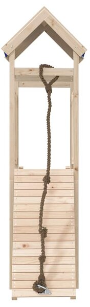 Plac zabaw do ogrodu, lite drewno sosnowe