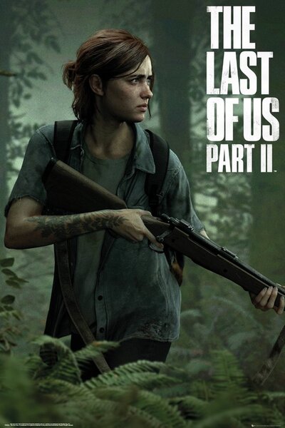 Plakat, Obraz The Last of Us 2 - Ellie, (61 x 91.5 cm)