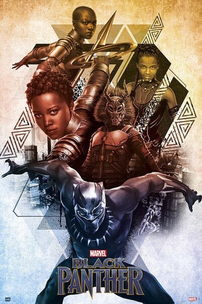 Plakat, Obraz Marvel - Black Panther