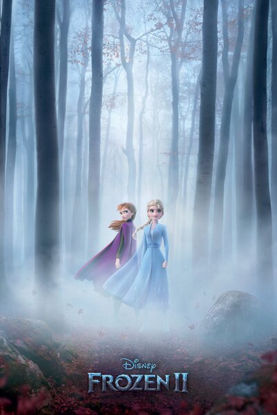 Plakat, Obraz Frozen 2 - Woods, (61 x 91.5 cm)