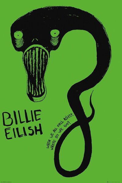 Plakat, Obraz Billie Eilish - Ghoul, (61 x 91.5 cm)