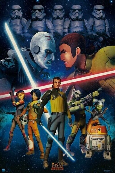 Plakat, Obraz Star Wars - Rebels, (61 x 91.5 cm)