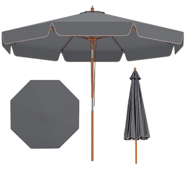 Parasol ogrodowy z funkcją pochylenia
