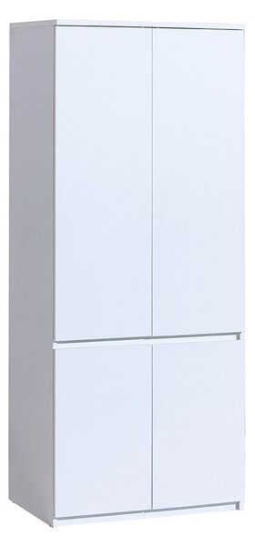 Szafa dwudrzwiowa 80 cm Arca 01 Biała