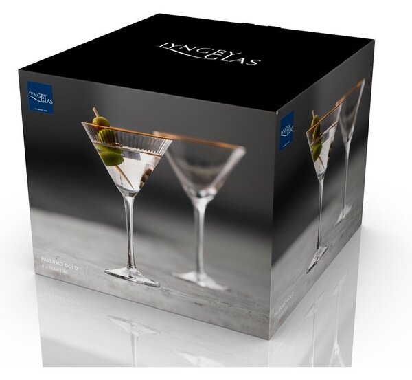 Kieliszki do koktajli zestaw 4 szt. 250 ml Palermo – Lyngby Glas