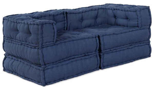 Modularna jednostka sofy 2 pcs Indygo 140 x 70 x 56 cm tkanina
