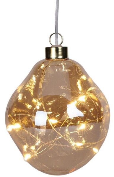 Bombka CHRISTMAS DECORATION Kropla 10 cm Złoty