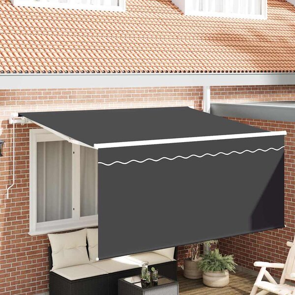 Markiza zwijana Antracyt 300 x 200 cm tkanina