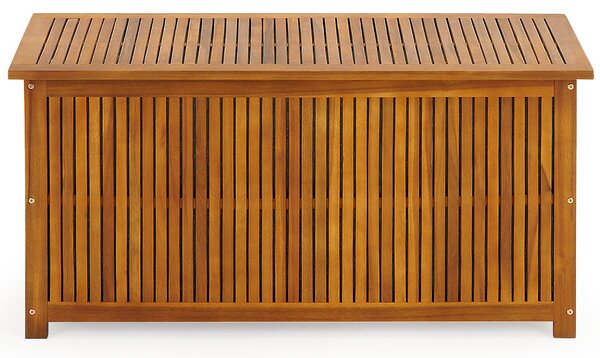 Drewniana skrzynia ACACIA, 117x50x59cm, naturalny brąz Jurhan