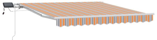 Markiza zwijana Wielokolorowe 300 x 250 cm Tkanina i Stal
