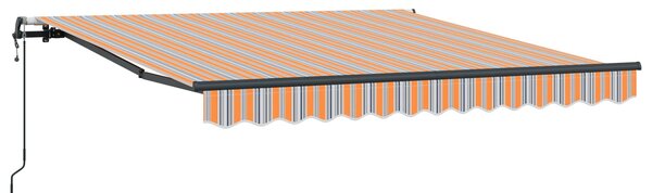 Markiza zwijana Wielokolorowe 300 x 250 cm Tkanina i aluminium