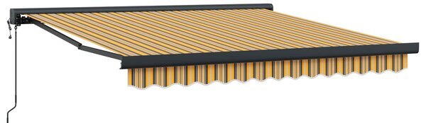 Markiza Wielokolorowe 300 x 250 x 165 cm Poliester i aluminium